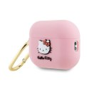 Hello Kitty Silicone 3D Kitty Head - Etui AirPods Pro 2 (różowy) Hello Kitty