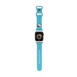 Hello Kitty Silicone Kitty Head - Pasek do Apple Watch 38/40/41 mm (niebieski) Hello Kitty