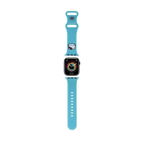 Hello Kitty Silicone Kitty Head - Pasek do Apple Watch 38/40/41 mm (niebieski) Hello Kitty Hello Kitty Silicone Kitty Head - Pasek do Apple Watch 38/40/41 mm (niebieski) Hello Kitty