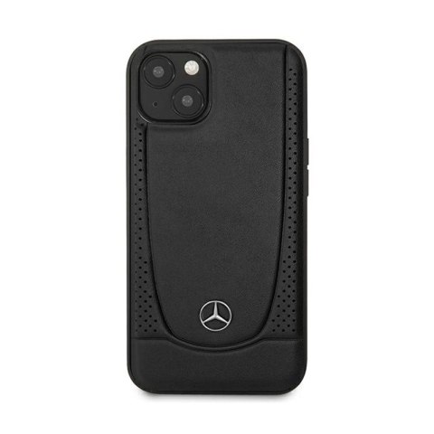 Mercedes Leather Urban Line - Etui iPhone 15 Plus (czarny) Mercedes Mercedes Leather Urban Line - Etui iPhone 15 Plus (czarny) Mercedes