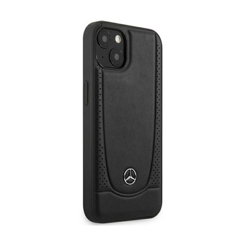 Mercedes Leather Urban Line - Etui iPhone 15 Plus (czarny) Mercedes Mercedes Leather Urban Line - Etui iPhone 15 Plus (czarny) Mercedes