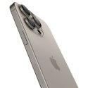 Spigen Optik Pro GLAS.TR EZ Fit Camera Protector 2-Pack - Szkło ochronne na obiektyw do iPhone 15 Pro / 15 Pro Max / iPhone 14 P Spigen