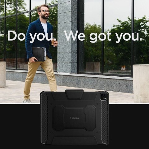Spigen Rugged Armor Pro - Etui do iPad Pro 11" (2022-2020) (Czarny) Spigen Spigen Rugged Armor Pro - Etui do iPad Pro 11" (2022-2020) (Czarny) Spigen