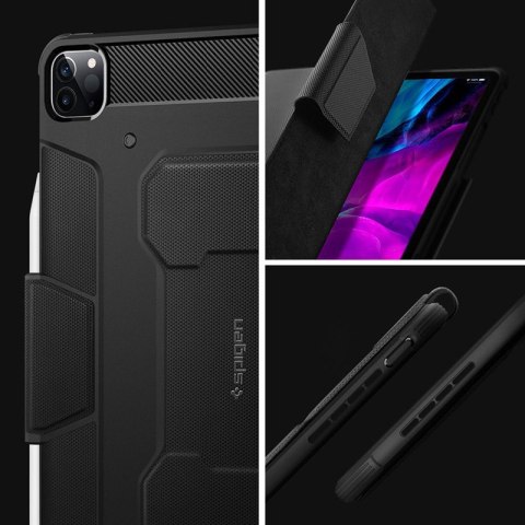 Spigen Rugged Armor Pro - Etui do iPad Pro 11" (2022-2020) (Czarny) Spigen Spigen Rugged Armor Pro - Etui do iPad Pro 11" (2022-2020) (Czarny) Spigen