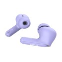 Trust Yavi - Bezprzewodowe słuchawki dokanałowe Bluetooth TWS z etui ładującym & ENC (Fioletowy) Trust