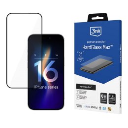 3mk HardGlass Max - Szkło hartowane do iPhone 16 Pro Max (Czarny) 3mk