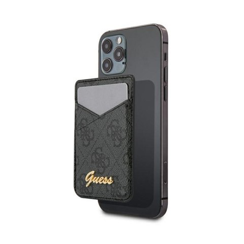 Guess Wallet Card Slot MagSafe 4G - Portfel magnetyczny (szary) Guess Guess Wallet Card Slot MagSafe 4G - Portfel magnetyczny (szary) Guess