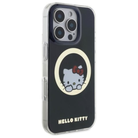 Hello Kitty IML Sweet Kitty MagSafe - Etui iPhone 16 Pro (czarny) Hello Kitty Hello Kitty IML Sweet Kitty MagSafe - Etui iPhone 16 Pro (czarny) Hello Kitty
