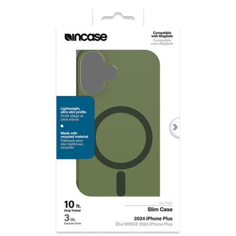 Incase Slim Case MagSafe - Etui iPhone 16 Plus (Highland Green) Incase Incase Slim Case MagSafe - Etui iPhone 16 Plus (Highland Green) Incase