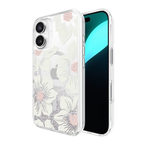 Kate Spade New York Liquid Glitter MagSafe - Etui iPhone 16 (Hollyhock Floral) Kate Spade New York Kate Spade New York Liquid Glitter MagSafe - Etui iPhone 16 (Hollyhock Floral) Kate Spade New York