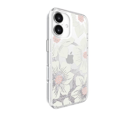 Kate Spade New York Liquid Glitter MagSafe - Etui iPhone 16 (Hollyhock Floral) Kate Spade New York Kate Spade New York Liquid Glitter MagSafe - Etui iPhone 16 (Hollyhock Floral) Kate Spade New York