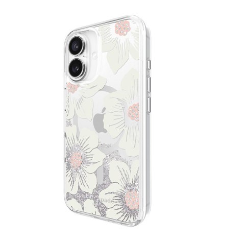 Kate Spade New York Liquid Glitter MagSafe - Etui iPhone 16 (Hollyhock Floral) Kate Spade New York Kate Spade New York Liquid Glitter MagSafe - Etui iPhone 16 (Hollyhock Floral) Kate Spade New York