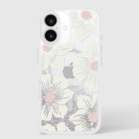 Kate Spade New York Liquid Glitter MagSafe - Etui iPhone 16 (Hollyhock Floral) Kate Spade New York Kate Spade New York Liquid Glitter MagSafe - Etui iPhone 16 (Hollyhock Floral) Kate Spade New York