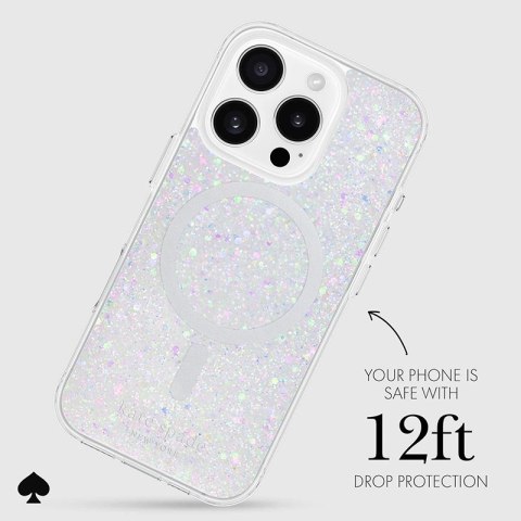 Kate Spade New York Protective MagSafe - Etui iPhone 16 Pro (Chunky Glitter) Kate Spade New York Kate Spade New York Protective MagSafe - Etui iPhone 16 Pro (Chunky Glitter) Kate Spade New York