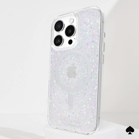 Kate Spade New York Protective MagSafe - Etui iPhone 16 Pro (Chunky Glitter) Kate Spade New York Kate Spade New York Protective MagSafe - Etui iPhone 16 Pro (Chunky Glitter) Kate Spade New York