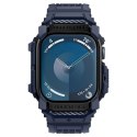 Spigen Rugged Armor Pro - Pasek z obudową do Apple Watch 10 46 mm (Navy Blue) Spigen