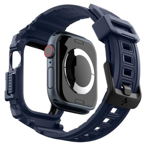 Spigen Rugged Armor Pro - Pasek z obudową do Apple Watch 10 46 mm (Navy Blue) Spigen Spigen Rugged Armor Pro - Pasek z obudową do Apple Watch 10 46 mm (Navy Blue) Spigen