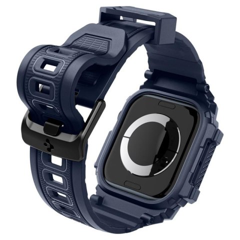 Spigen Rugged Armor Pro - Pasek z obudową do Apple Watch 10 46 mm (Navy Blue) Spigen Spigen Rugged Armor Pro - Pasek z obudową do Apple Watch 10 46 mm (Navy Blue) Spigen
