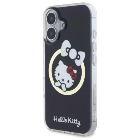 Hello Kitty IML Fun Bow MagSafe - Etui iPhone 16 (czarny) Hello Kitty Hello Kitty IML Fun Bow MagSafe - Etui iPhone 16 (czarny) Hello Kitty