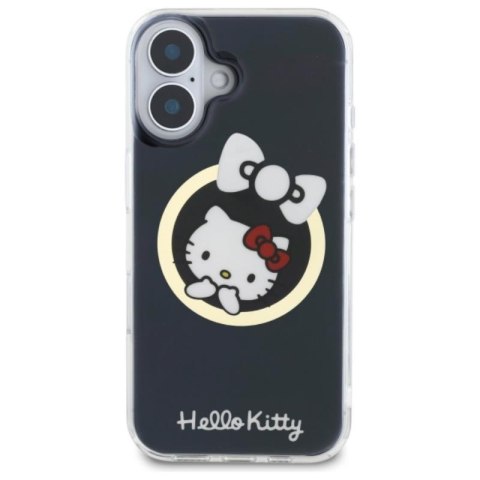 Hello Kitty IML Fun Bow MagSafe - Etui iPhone 16 (czarny) Hello Kitty Hello Kitty IML Fun Bow MagSafe - Etui iPhone 16 (czarny) Hello Kitty