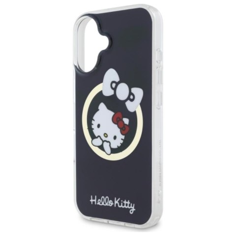 Hello Kitty IML Fun Bow MagSafe - Etui iPhone 16 (czarny) Hello Kitty Hello Kitty IML Fun Bow MagSafe - Etui iPhone 16 (czarny) Hello Kitty