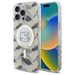 Hello Kitty IML Golden Leaves MagSafe - Etui iPhone 16 Pro Max (biały) Hello Kitty