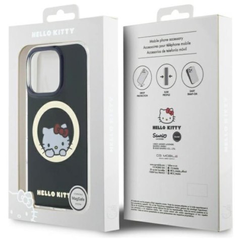 Hello Kitty IML Sweet Kitty MagSafe - Etui iPhone 16 Pro (czarny) Hello Kitty Hello Kitty IML Sweet Kitty MagSafe - Etui iPhone 16 Pro (czarny) Hello Kitty