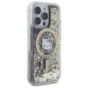 Hello Kitty Liquid Glitter Fever MagSafe - Etui iPhone 16 Pro Max (czarny / złoty) Hello Kitty