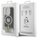 Hello Kitty Liquid Glitter Fever MagSafe - Etui iPhone 16 Pro Max (czarny / złoty) Hello Kitty