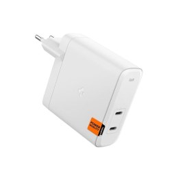 Spigen ArcStation Pro GaN-1402 - Ładowarka sieciowa 2x USB-C 140W (Biały) Spigen