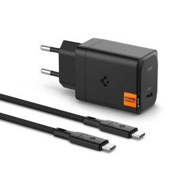 Spigen ArcStation Pro GaN-651 - Ładowarka sieciowa USB-C PD 3.0 PPS 65W + kabel USB-C (Czarny) Spigen