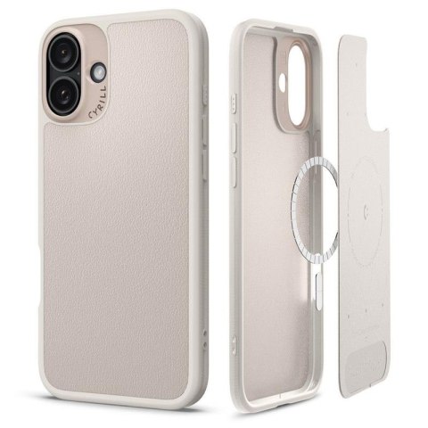 Spigen Cyrill Kajuk Mag MagSafe - Etui iPhone 16 (Cream) Spigen Spigen Cyrill Kajuk Mag MagSafe - Etui iPhone 16 (Cream) Spigen
