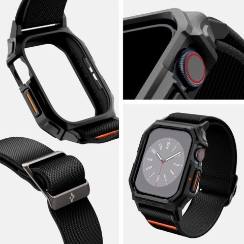 Spigen Lite Fit "Pro" - Etui z paskiem do Apple Watch 10 42 mm (Matte Black) Spigen Spigen Lite Fit "Pro" - Etui z paskiem do Apple Watch 10 42 mm (Matte Black) Spigen
