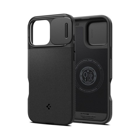 Spigen Optik Armor Mag MagSafe - Etui do iPhone 16 Pro Max (Czarny) Spigen Spigen Optik Armor Mag MagSafe - Etui do iPhone 16 Pro Max (Czarny) Spigen