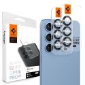 Spigen Optik Pro GLAS.TR EZ Fit Camera Protector 2-Pack - Szkło ochronne na obiektyw do Samsung Galaxy S25+ (2 szt) (Czarny) Spigen