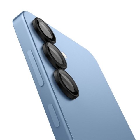 Spigen Optik Pro GLAS.TR EZ Fit Camera Protector 2-Pack - Szkło ochronne na obiektyw do Samsung Galaxy S25+ (2 szt) (Czarny) Spigen Spigen Optik Pro GLAS.TR EZ Fit Camera Protector 2-Pack - Szkło ochronne na obiektyw do Samsung Galaxy S25+ (2 szt) (Czarny) Spigen
