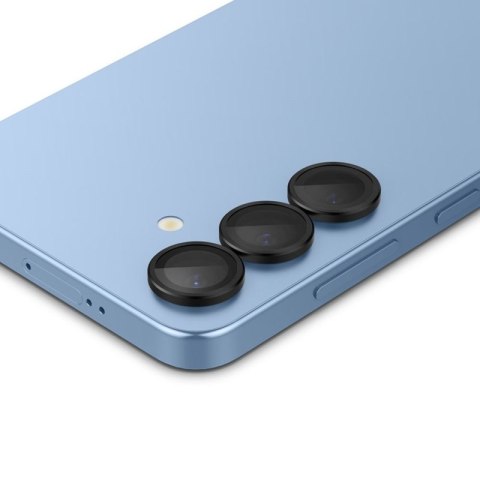 Spigen Optik Pro GLAS.TR EZ Fit Camera Protector 2-Pack - Szkło ochronne na obiektyw do Samsung Galaxy S25+ (2 szt) (Czarny) Spigen Spigen Optik Pro GLAS.TR EZ Fit Camera Protector 2-Pack - Szkło ochronne na obiektyw do Samsung Galaxy S25+ (2 szt) (Czarny) Spigen
