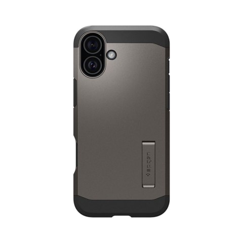 Spigen Tough Armor Mag MagSafe - Etui do iPhone 16 (Gunmetal) Spigen Spigen Tough Armor Mag MagSafe - Etui do iPhone 16 (Gunmetal) Spigen