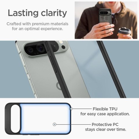 Spigen Ultra Hybrid - Etui do Google Pixel 9 Pro XL (Matte Black) Spigen Spigen Ultra Hybrid - Etui do Google Pixel 9 Pro XL (Matte Black) Spigen