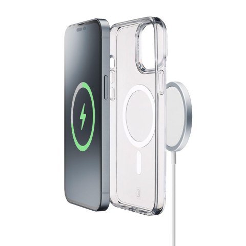 Cellularline Gloss Mag - Etui iPhone 15 Pro MagSafe (przezroczysty) Cellularline Cellularline Gloss Mag - Etui iPhone 15 Pro MagSafe (przezroczysty) Cellularline