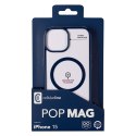Cellularline Pop Mag - Etui iPhone 15 MagSafe (granatowy) Cellularline