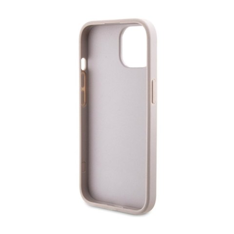 Guess 4G Bottom Stripe Collection - Etui iPhone 15 (różowy) Guess Guess 4G Bottom Stripe Collection - Etui iPhone 15 (różowy) Guess