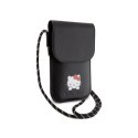 Hello Kitty Leather Daydreaming Cord - Torebka crossbody na telefon (czarny) Hello Kitty