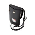 Hello Kitty Leather Daydreaming Cord - Torebka crossbody na telefon (czarny) Hello Kitty