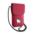 Hello Kitty Leather Daydreaming Cord - Torebka crossbody na telefon (różowy) Hello Kitty