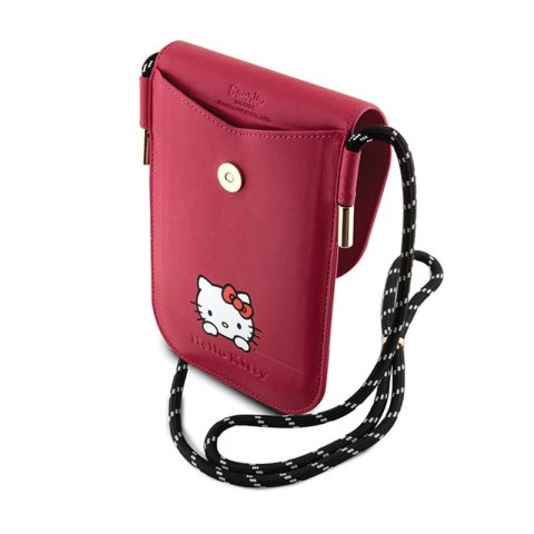 Hello Kitty Leather Daydreaming Cord - Torebka crossbody na telefon (różowy) Hello Kitty Hello Kitty Leather Daydreaming Cord - Torebka crossbody na telefon (różowy) Hello Kitty