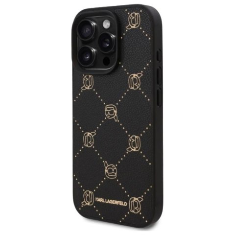 Karl Lagerfeld MagSafe Karl Head - Etui iPhone 16 Pro Max (czarny) Karl Lagerfeld Karl Lagerfeld MagSafe Karl Head - Etui iPhone 16 Pro Max (czarny) Karl Lagerfeld
