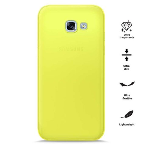 PURO 0.3 Nude - Etui Samsung Galaxy A3 (2017) (Fluo Yellow) Puro PURO 0.3 Nude - Etui Samsung Galaxy A3 (2017) (Fluo Yellow) Puro