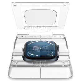 Spigen Elite Shield EZ Fit 2-Pack - Szkło hybrydowe do Apple Watch 10 46 mm (Przezroczysty) Spigen