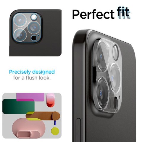 Spigen Optik.TR Camera Protector - Szkło ochronne na obiektyw do iPhone 15 Pro / 15 Pro Max / iPhone 14 Pro / 14 Pro Max (2 szt) Spigen Spigen Optik.TR Camera Protector - Szkło ochronne na obiektyw do iPhone 15 Pro / 15 Pro Max / iPhone 14 Pro / 14 Pro Max (2 szt) Spigen